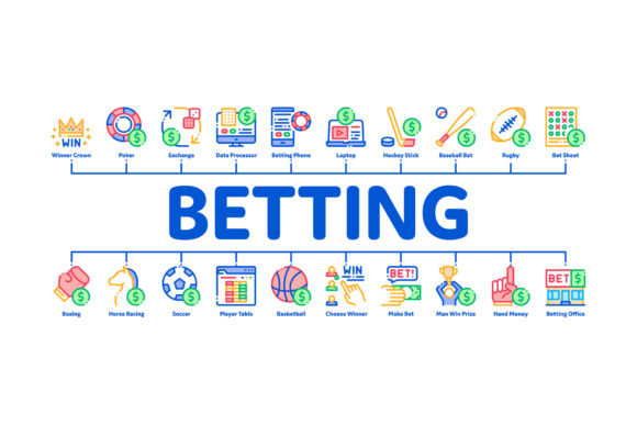 Betting and Gambling Minimal Infographic: Visual Assets for Modern Wagering Content