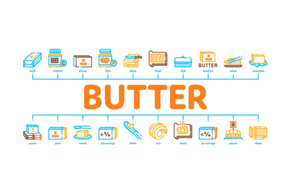 Butter or Margarine Minimal Infographic: A Practical Guide to Visual Clarity