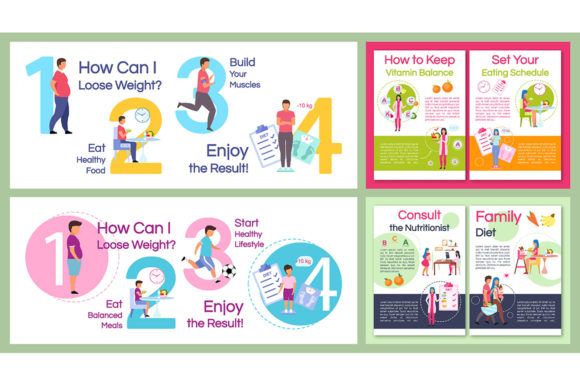 Dietology Infographic & Brochure Template Guide
