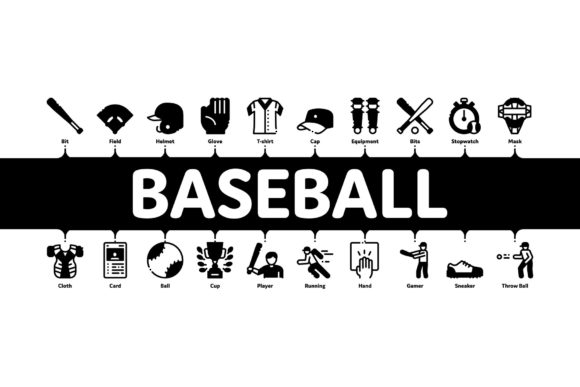 Evaluating the Baseball Game Tools Minimal Infographic for Professional Design