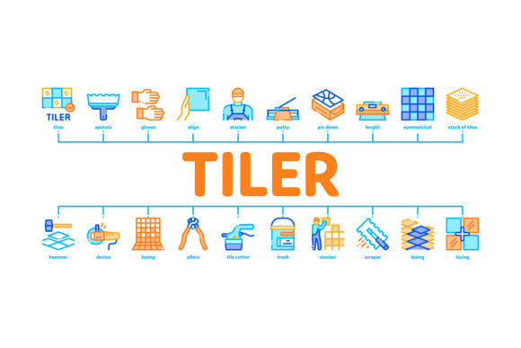 Evaluating the Tiler Work Minimal Infographic Banner for Professional Use