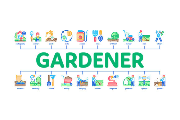 Gardener Instrument Minimal Infographic Design Guide