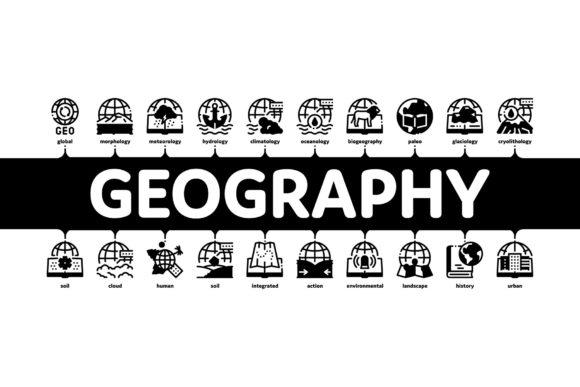Geography Education Minimal Infographic: Visualizing Complex Earth Systems
