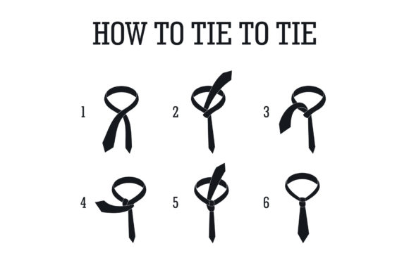 Mastering Men’s Tie Infographics: A Guide to Simple Vector Design for Web and Print