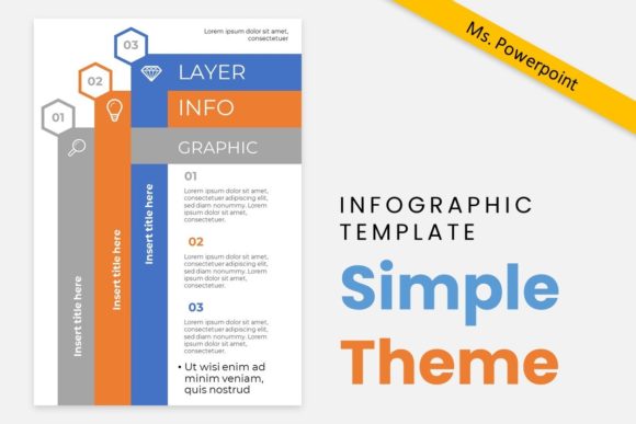 Mastering Visual Communication with the Simple Theme Infographic Flyer Template