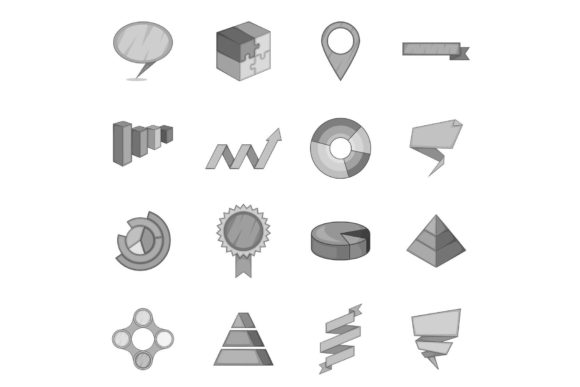Monochrome Infographic Icons: Design Guide