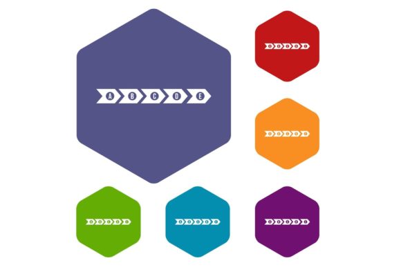 Step by Step Infographic Icons Set Guide