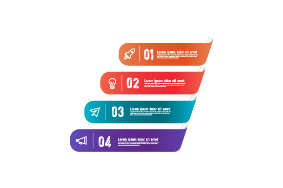 Strategic Application of 3D Template Infographic Design Vector Assets in Professional Communication