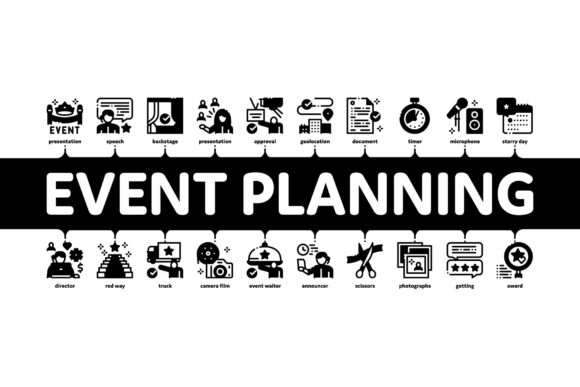 Streamlining Logistics with the Event Party Planning Minimal Infographic